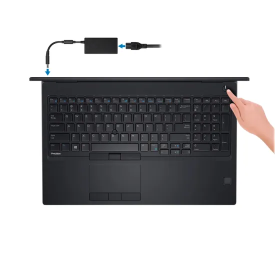 Dell Precision 7540 i9-9980HK | 16GB | 512GB NVMe | Quadro T2000 Max-Q 4GB