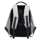 Laptop backpack | No brand BP-01 | 15.6" | Γκρί