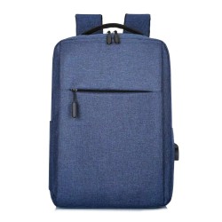 Laptop backpack No brand BP-02, 15.6", Μπλε  - 45287