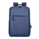 Laptop backpack No brand BP-02, 15.6", Μπλε  - 45287