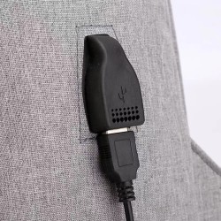 Laptop backpack No brand BP-03, 15.6", Γκρί - 45289