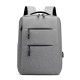 Laptop backpack No brand BP-03, 15.6", Γκρί - 45289