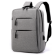 Laptop backpack No brand BP-03, 15.6", Γκρί - 45289