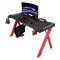 Gaming desk No brand D2107, 4 in 1, RGB, Black