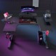 Gaming desk No brand P203, 5 in 1, RGB, Black