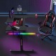 Gaming desk No brand P203, 5 in 1, RGB, Black