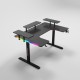 Gaming desk No brand P203, 5 in 1, RGB, Black