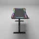 Gaming desk No brand Y109, 4 in 1, RGB, Black