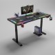 Gaming desk No brand Y109, 4 in 1, RGB, Black